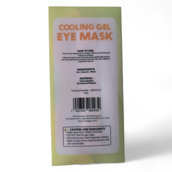 2/$20 *New Water Bottle & Eye Mask Set - Picture 4 of 4